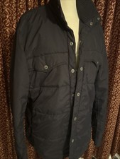 G-Star Raw Originals Black Biker Size Large Men's Jacket Excellent Condition