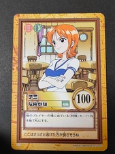 Nami C10 One Piece Japanese Hyper Battle Carddass Bandai 1999 eb381
