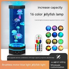 15  Jellyfish Lamp with Remote, 17 Colors, Ocean Projector Night Light LED Mood 