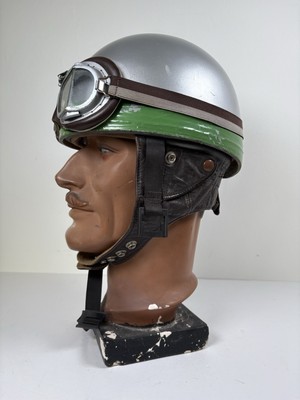 CROMWELL VINTAGE PUDDING BASIN CRASH HELMET size 59 1/4