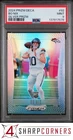 2024 PANINI PRIZM DECA SILVER #92 BO NIX RC BRONCOS PSA 9