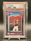 2024 Panini Donruss Jayden Daniels Optic Preview Pink Prizm Rookie RC PSA 10