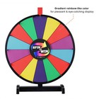 WinSpin 18" Dry Erase Spinning Color Prize Wheel Tabletop Fortune Carnival Game — photo 4
