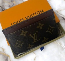 Louis Vuitton Monogram Canvas Card Holder Bro...