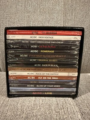 AC/DC-Limited Edition 15 CD Collector's Box Set-Remasters CD's