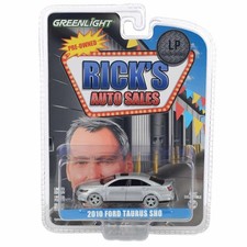 Greenlight Chase 1/64 2010 Ford Taurus SHO Edition Rick's Auto Sales 51621-CHASE