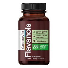 CocoaVia Heart  Brain Supplement, 30 Day, Cocoa Flavanol Extract, Memory  Circ