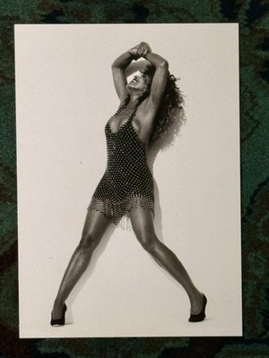 TINA TURNER, HOLLYWOOD, 1989 Photograph by Herb Ritts [Postcard by Fotofolio]