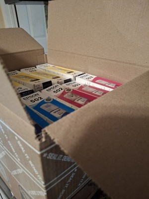 Epson 502 EcoTank Genuine Original Inkjet Ink Bottles Cyan Magenta Yellow