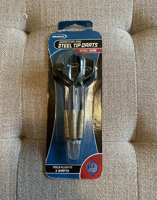 (3) HALEX STEEL TIP DARTS NEW SEALED BLACK COMPETITION BRASS; FREE SHIPPING