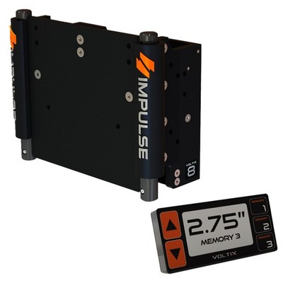 IMPULSE JACK PLATE 8'' BLACK ANODIZE W/ SMART CONTROL