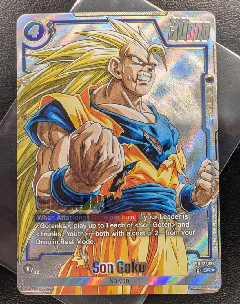 ドラゴンボー孫悟空 PSA9 SB02-023 Son Goku - SB02-023 Alternate Art Manga Booster 02 Dragon Ball