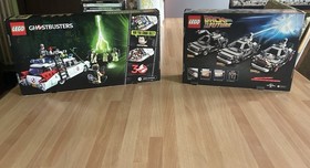 LEGO SET Back To The Future - Delorean 21103 / Ghostbusters - Echo-01 30th 21108
