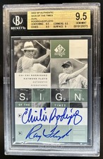 2002 SP Authentic Chi Rodriguez Raymond Floyd Sign of Times Auto #RF-250 BGS 9.5