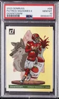 2023 PANINI DONRUSS DOWNTOWN! #D6 PATRICK MAHOMES II PSA 10