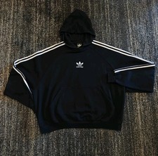 Balenciaga x Adidas Black Oversized Pullover ...