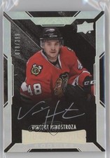 2015 UD Black Lustrous Rookies Signatures 78/299 Vincent Hinostroza #60 Auto 8p8