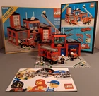 Lego Classic Town Fire #6385 Fire House-1 Set (1985): 100% Comp w/Inst/Box/Catlg