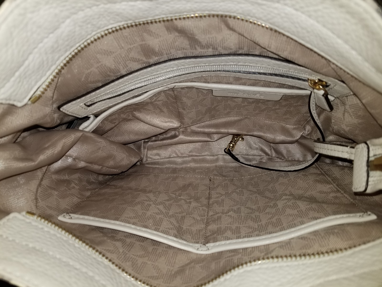 Michael Kors Julia Convertible Purse- Python Embo… - image 11