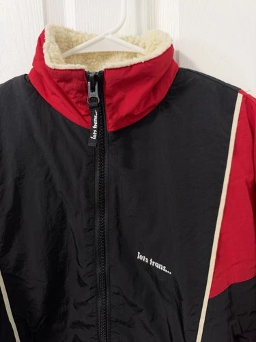 Urban Outfitters Sherpa Lined Zip Up Windbreaker image 2