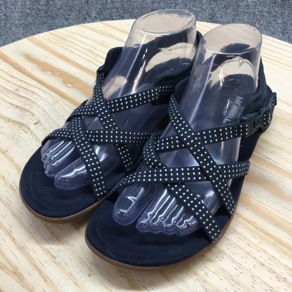 Sandalias Merrell para mujer 8 azul marino Muri celosía tiras con correa cómoda J90552 Foto 3 de 4