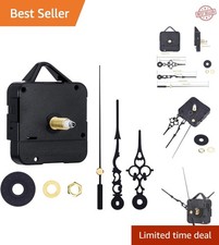 Effortless Installation Silent Quartz Clock Movement Kit - Perfect for Crafters