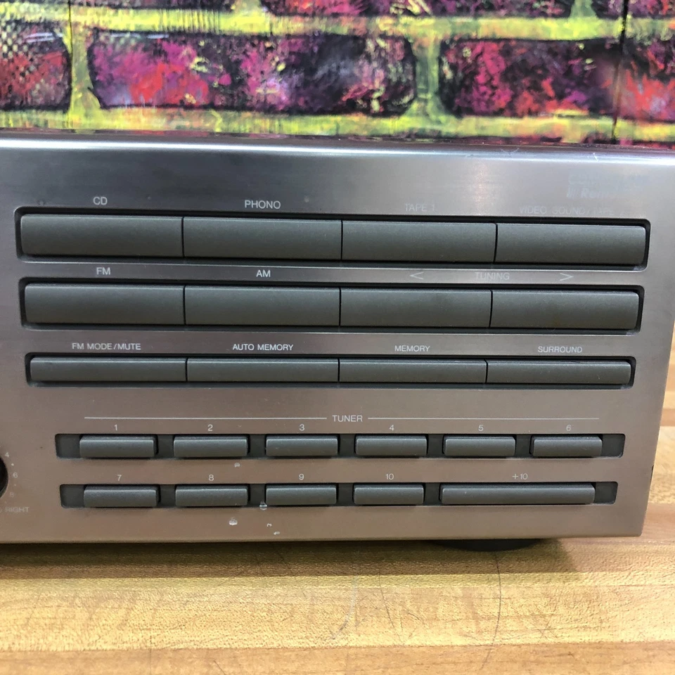 JVC Stereo Receiver Phono CD Tape RX-315 (GREAT SOUND) - Image 4 of 4