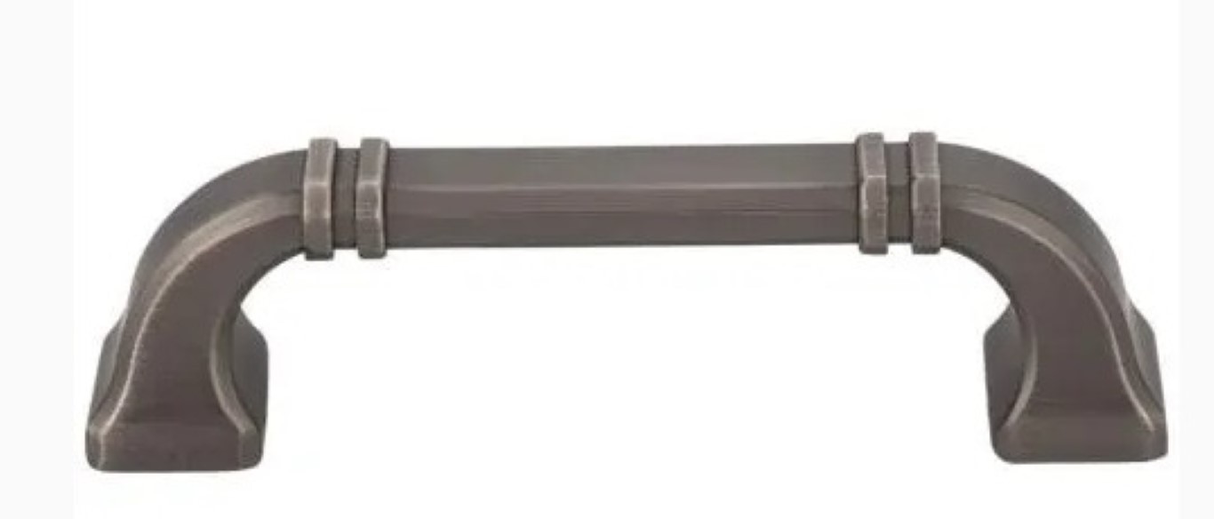 Hardware Resources Cabinet Pulls Ella Design Brushed Pewter 96mm Center 12 Pack