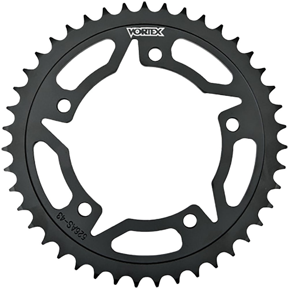 Vortex 525 Steel Rear Sprocket 42T Black For Kawasaki Ninja ZX-10R