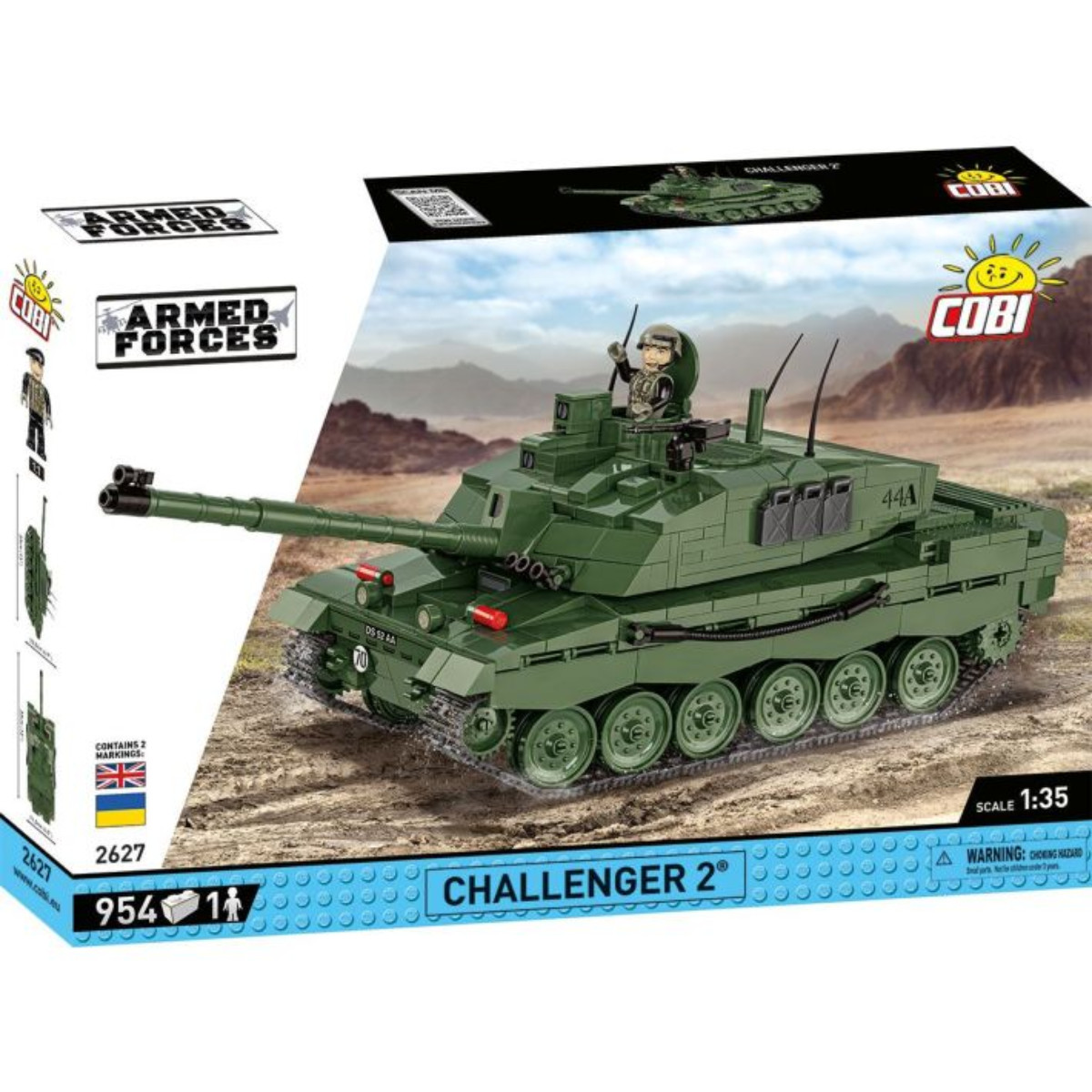 COBI-2627 Armed Forces Challenger 2 Tank 950Pcs - Image 4