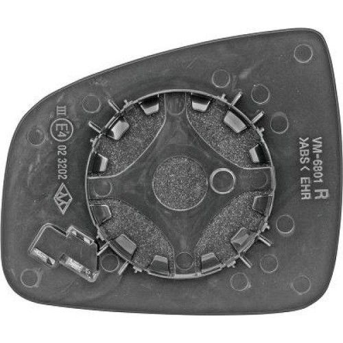 1X Spiegelglas, AußEnspiegel Diederichs 4421026 Passend FüR Renault-image