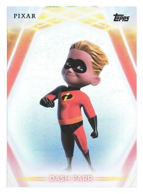 2026 Topps Disney Neon Holo Foil 54 Dash Parr (The Incredibles)