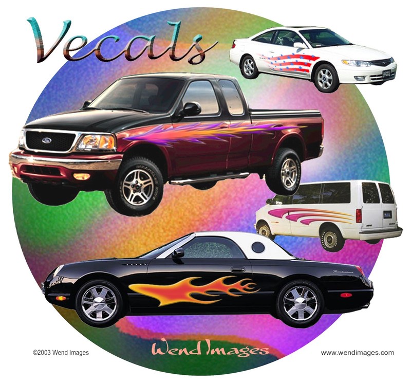 100+ CD collection of Vehicle Graphics Files for Print and Cut Applications