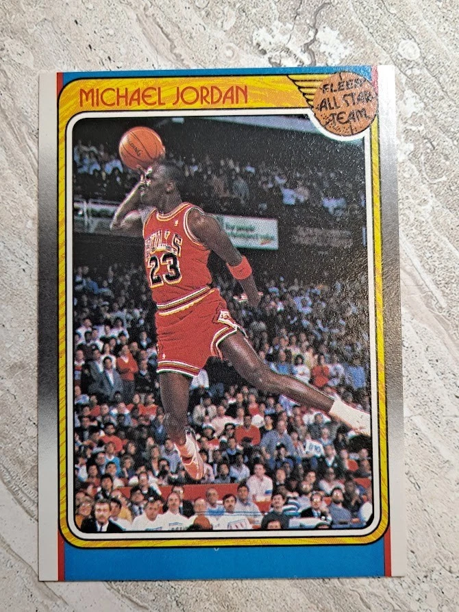 Fleer Michael Jordan Ungraded Original Basketball Trading Cards