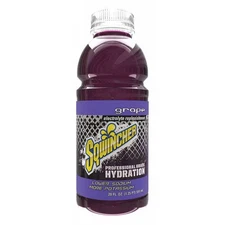 Sqwincher Sports Drink, Regular, 20 oz ready to drink, Grape, PK24 159030532