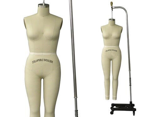 Professional Pro Female Working Dress form Mannequin Full Size 4 +ARM - Picture 1 of 2