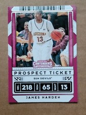 James Harden 2020 Panini Contenders Prospect Ticket Basketball Card #2