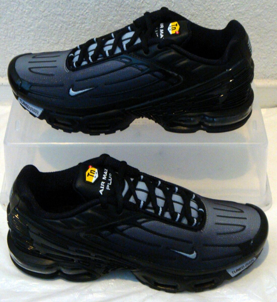 New Nike Air Max Plus III Black Grey Men's US Size 8 UK 7 New Nike Air Max Plus III Black Grey Men's US Size 8 UK 7