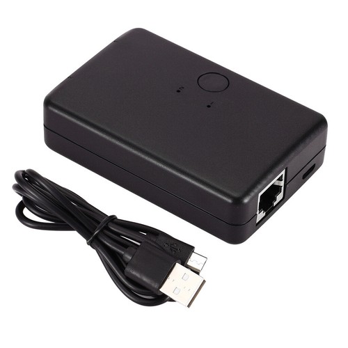 2 Ports RJ45 Netzwerk Schalter Ethernet Internet Adapter Hub Splitter Schwarz - Bild 8 von 10