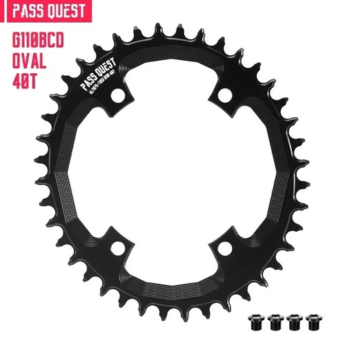 104Bcd Narrow Wide Chainring 36T 38T 40T 42T 44T 46T 48T 50T 52T Road Bike Crank - Bild 36 von 42