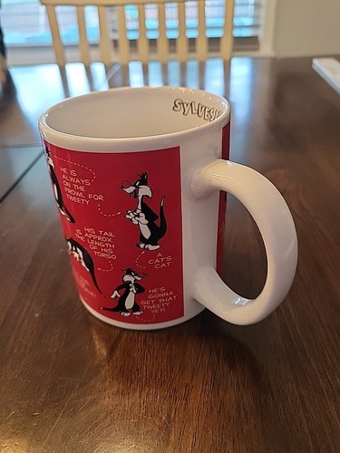 Sylvester Mug, 94 Warner Brothers Studio Store - Picture 2 of 10