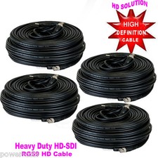 4 65feet RG59 Coaxial Cable TVI SDI indoor outdoor Security Camera system DVR