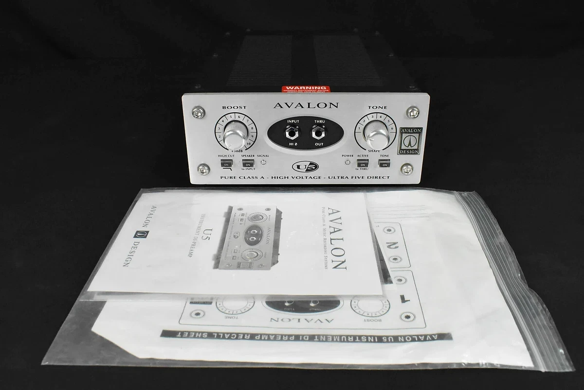 Avalon U5 Class-A Preamp in Excellent Condition