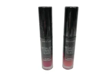 Wet n Wild 2-Lot Stained Glass Lip Gloss, Magic Mirror & Love Blinding Glare