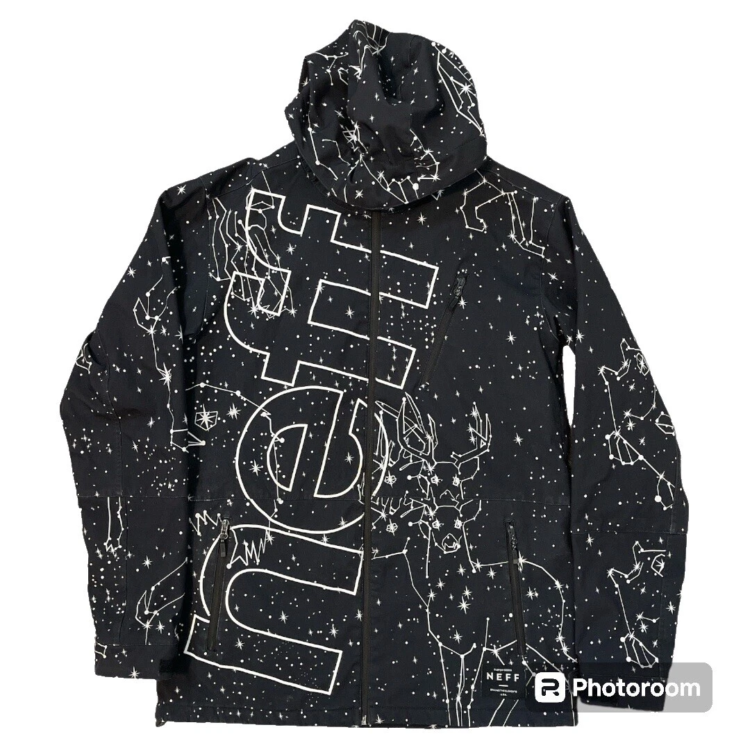 Neff Talla L Negro Deportes de Invierno abrigos, chaquetas y chalecos