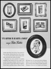 1946 Schalk Chemical Co. Los Angeles Godfather "Peter Putter" Cartoon Print Ad