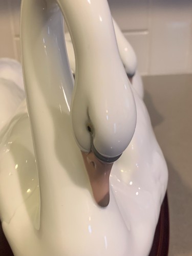 Vintage LLADRO "Elegant Trio" Swans Model 6591 1998 ISSUE GORGEOUS & RARE!! - Picture 9 of 13