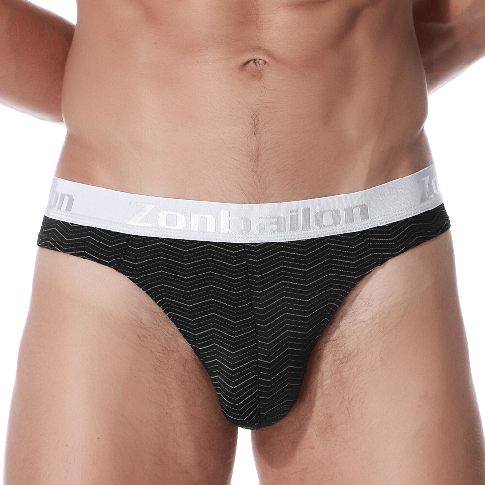 Zonbailon Mens Athletic Thongs Underwear Sexy Man Thong G String Hot T-Back
