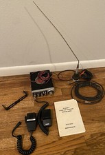 Vtg Gemtronics CB Radio GTX-3323 23 Ch Radio Transceiver W/ Car Antenna  Mic
