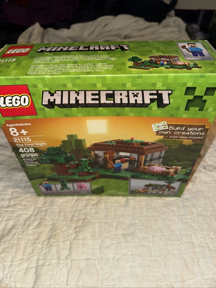 Lego Minecraft Set 21115 The First Night NEW SEALED Box Great Condition - Image 2 of 4